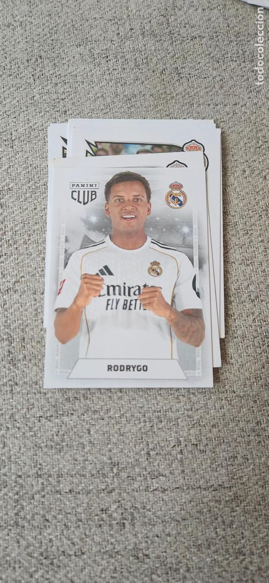 Cartes &agrave; collectionner de Football: Rodrygo - 29 - Real Madrid - Jugador - liga 2025 2026 25 26 real madrid panini set extra esp