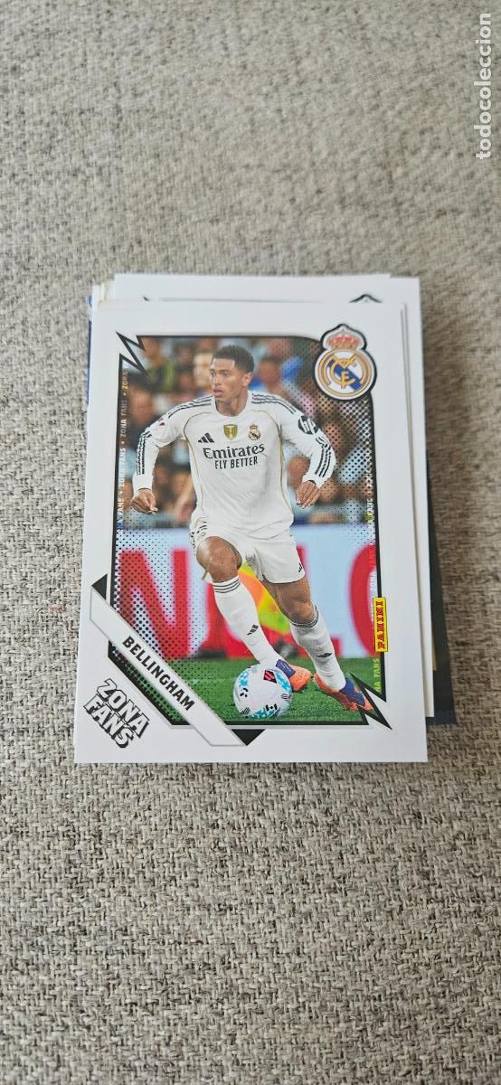 Cartes &agrave; collectionner de Football: Bellingham - 38 - Real Madrid - Zona Fans - liga 2025 2026 25 26 real madrid panini set extr