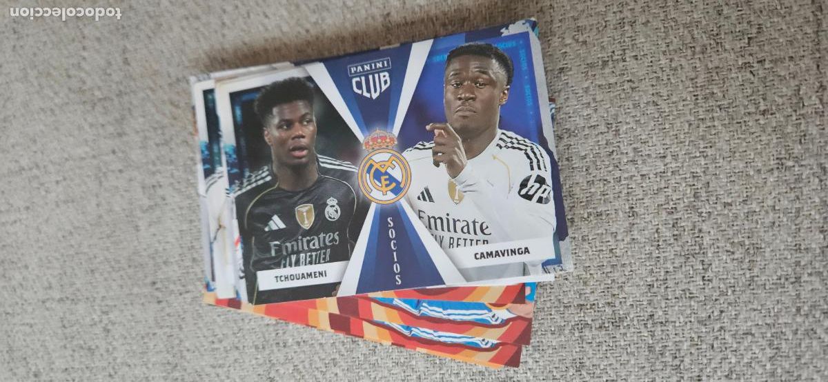 Cartes &agrave; collectionner de Football: Tchouameni � Camavinga - 46 - Real Madrid - ADN - liga 2025 2026 25 26 real madrid panini se