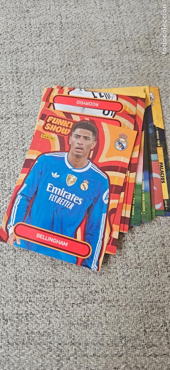 Cartes &agrave; collectionner de Football: Bellingham - 51 - Real Madrid - Funky Show - liga 2025 2026 25 26 real madrid panini set ext