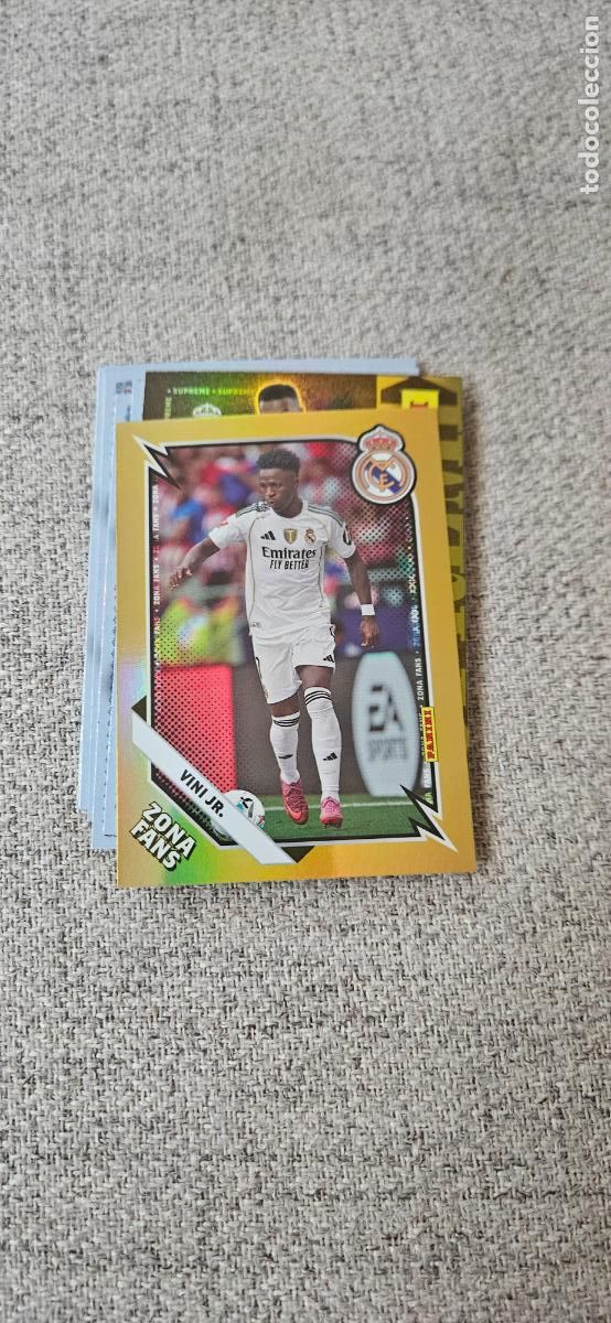 Fu&szlig;ball-Sticker: Vini Jr. - GOLD15 - Real Madrid - Zona Fans Gold - liga 2025 2026 25 26 real madrid panini s
