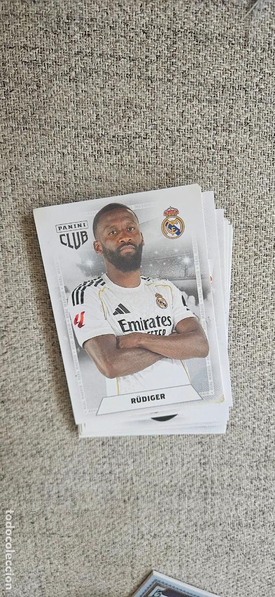 Fu&szlig;ball-Sticker: R&uuml;diger - 11 - Real Madrid - Jugador - liga 2025 2026 25 26 real madrid panini set extra esp