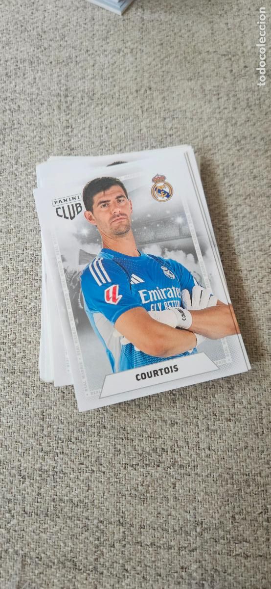 Fu&szlig;ball-Sticker: Courtois - 6 - Real Madrid - Jugador - liga 2025 2026 25 26 real madrid panini set extra esp
