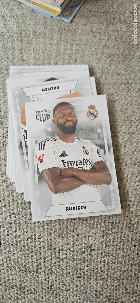 Fu&szlig;ball-Sticker: R&uuml;diger - 11 - Real Madrid - Jugador - liga 2025 2026 25 26 real madrid panini set extra esp