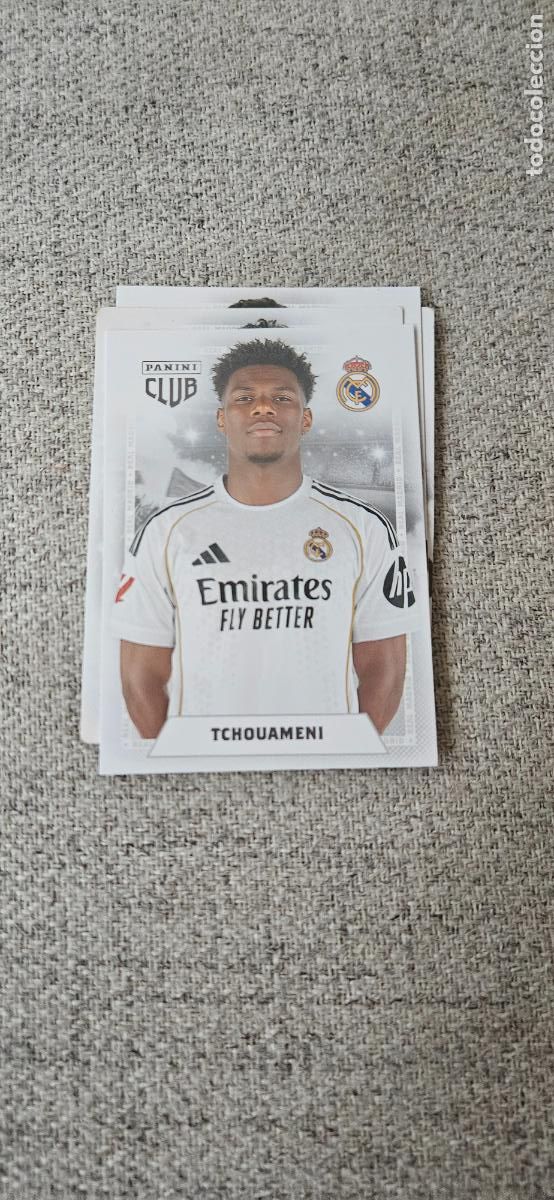 Fu&szlig;ball-Sticker: Tchouameni - 18 - Real Madrid - Jugador - liga 2025 2026 25 26 real madrid panini set extra
