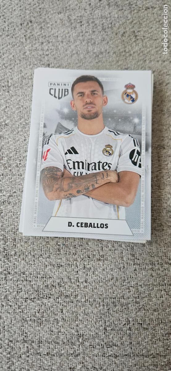 Fu&szlig;ball-Sticker: D. Ceballos - 21 - Real Madrid - Jugador - liga 2025 2026 25 26 real madrid panini set extra