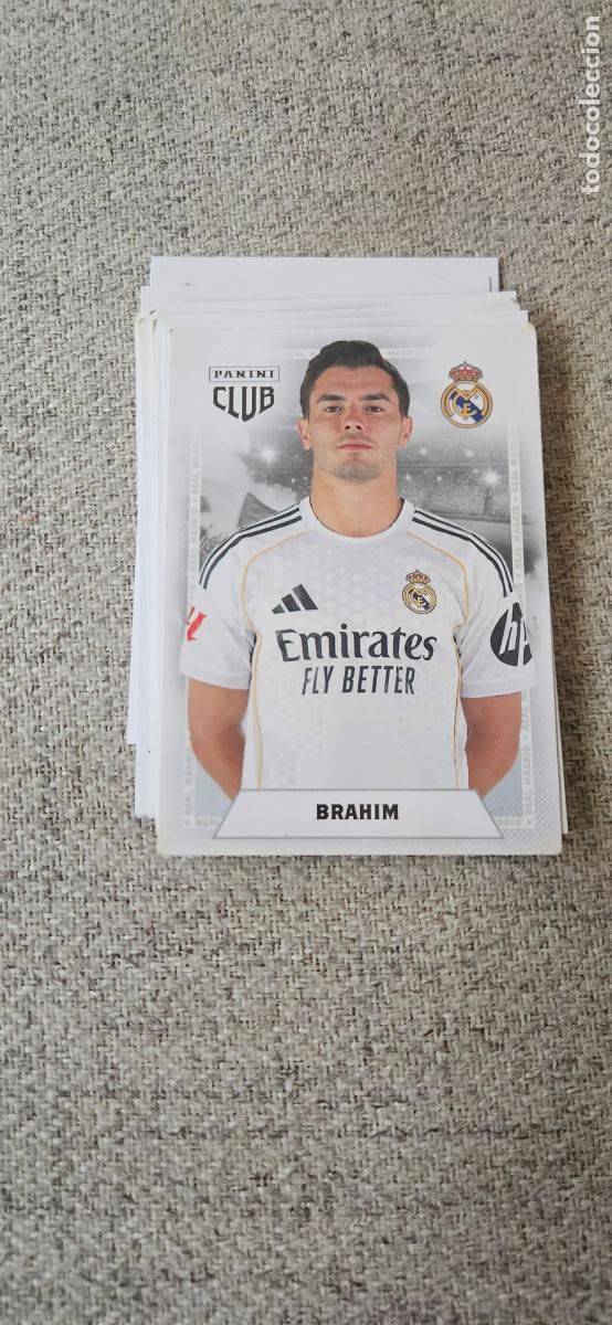 Fu&szlig;ball-Sticker: Brahim - 24 - Real Madrid - Jugador - liga 2025 2026 25 26 real madrid panini set extra espe