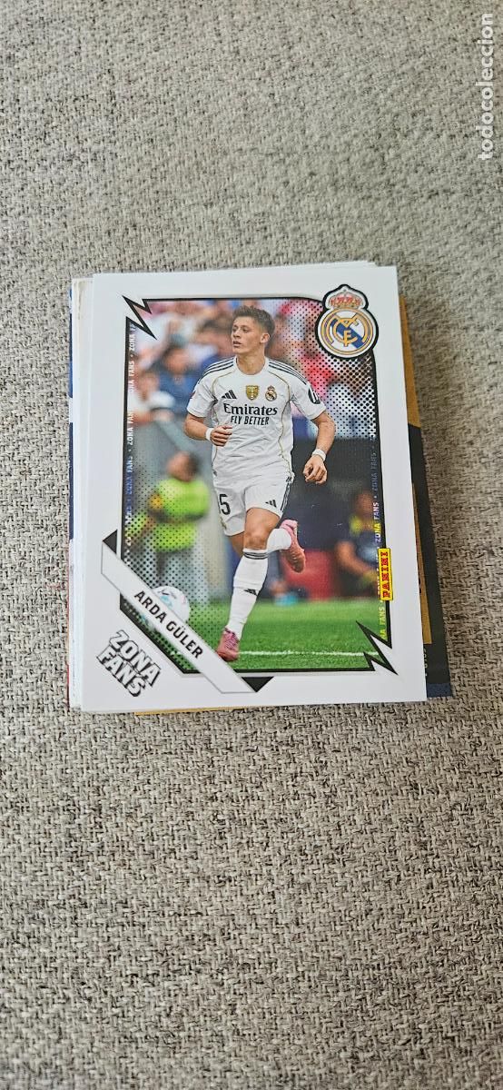 Fu&szlig;ball-Sticker: Arda G&uuml;ler - 39 - Real Madrid - Zona Fans - liga 2025 2026 25 26 real madrid panini set extr