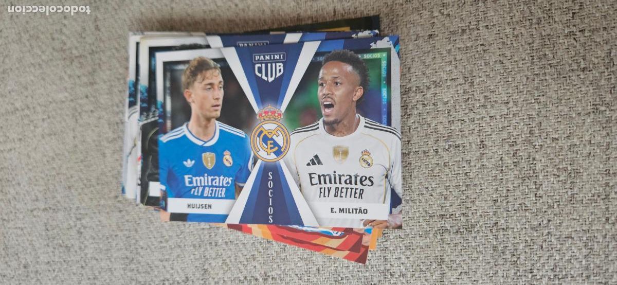 Fu&szlig;ball-Sticker: Huijsen � E. Milit&atilde;o - 45 - Real Madrid - Socios - liga 2025 2026 25 26 real madrid panini s