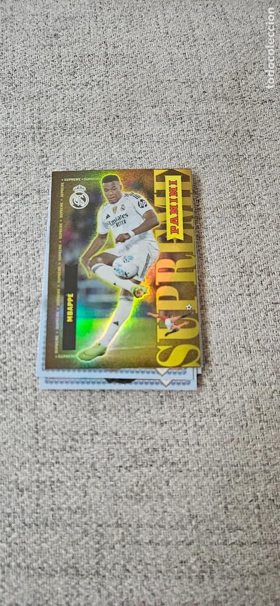 Cromos de f&uacute;tbol: Mbapp&eacute; - S3 - Real Madrid - Supreme - liga 2025 2026 25 26 real madrid panini set extra espe