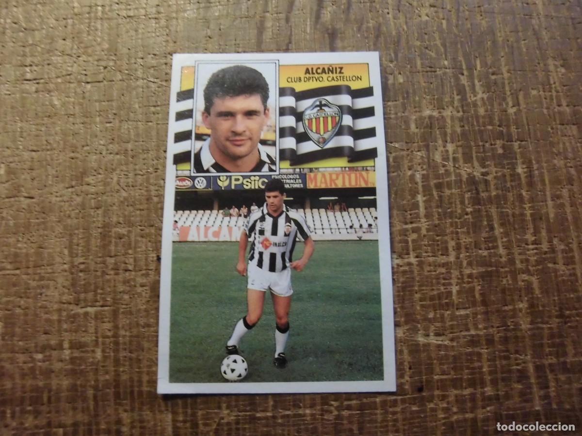 Cromos de f&uacute;tbol: ALA&Ntilde;IZ CASTELL&Oacute;N LIGA 90-91 EDICIONES ESTE CROMO RECUPERADO