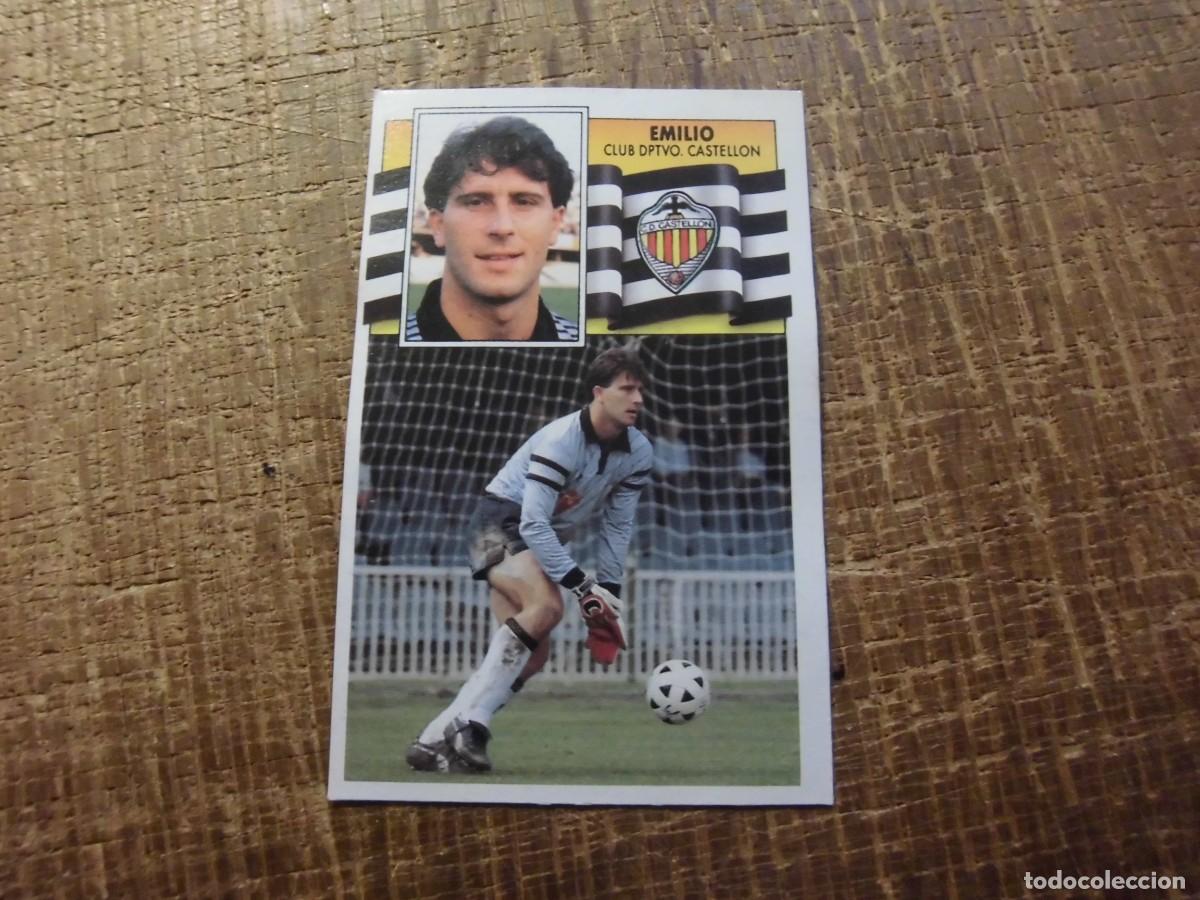 Cromos de f&uacute;tbol: EMILIO CASTELL&Oacute;N LIGA 90-91 EDICIONES ESTE CROMO RECUPERADO