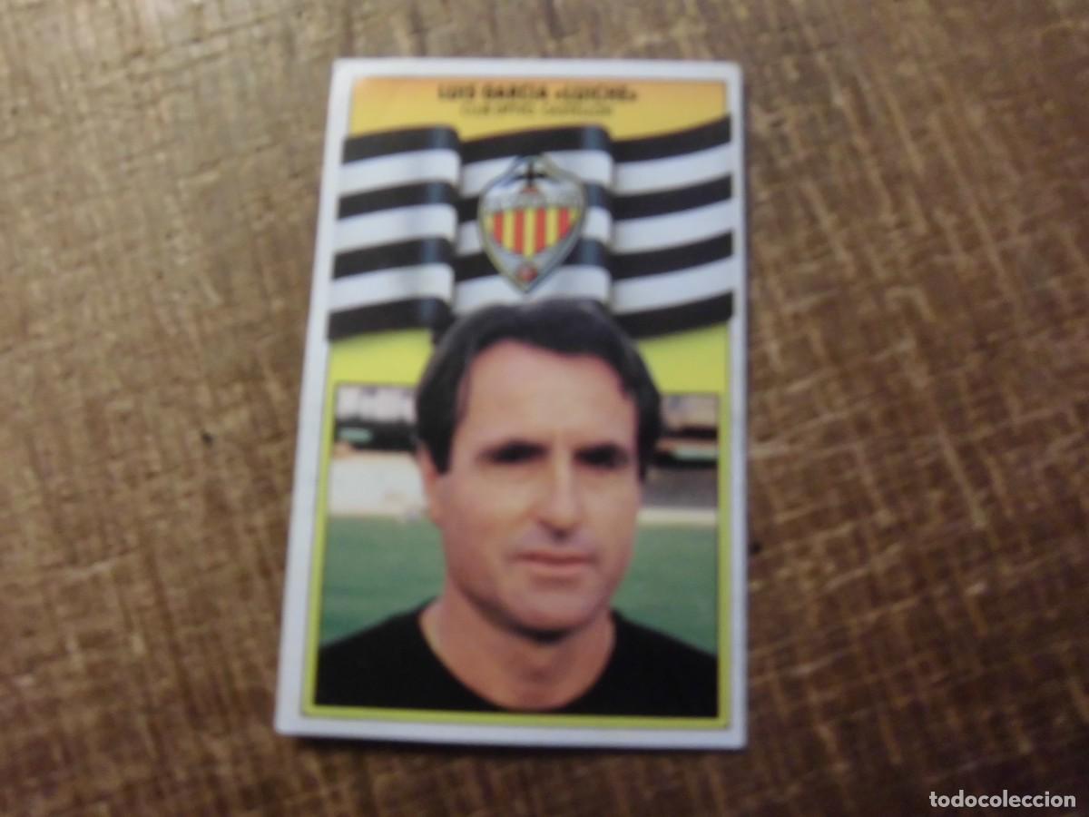 Cromos de f&uacute;tbol: LUICHE CASTELL&Oacute;N LIGA 90-91 EDICIONES ESTE CROMO RECUPERADO