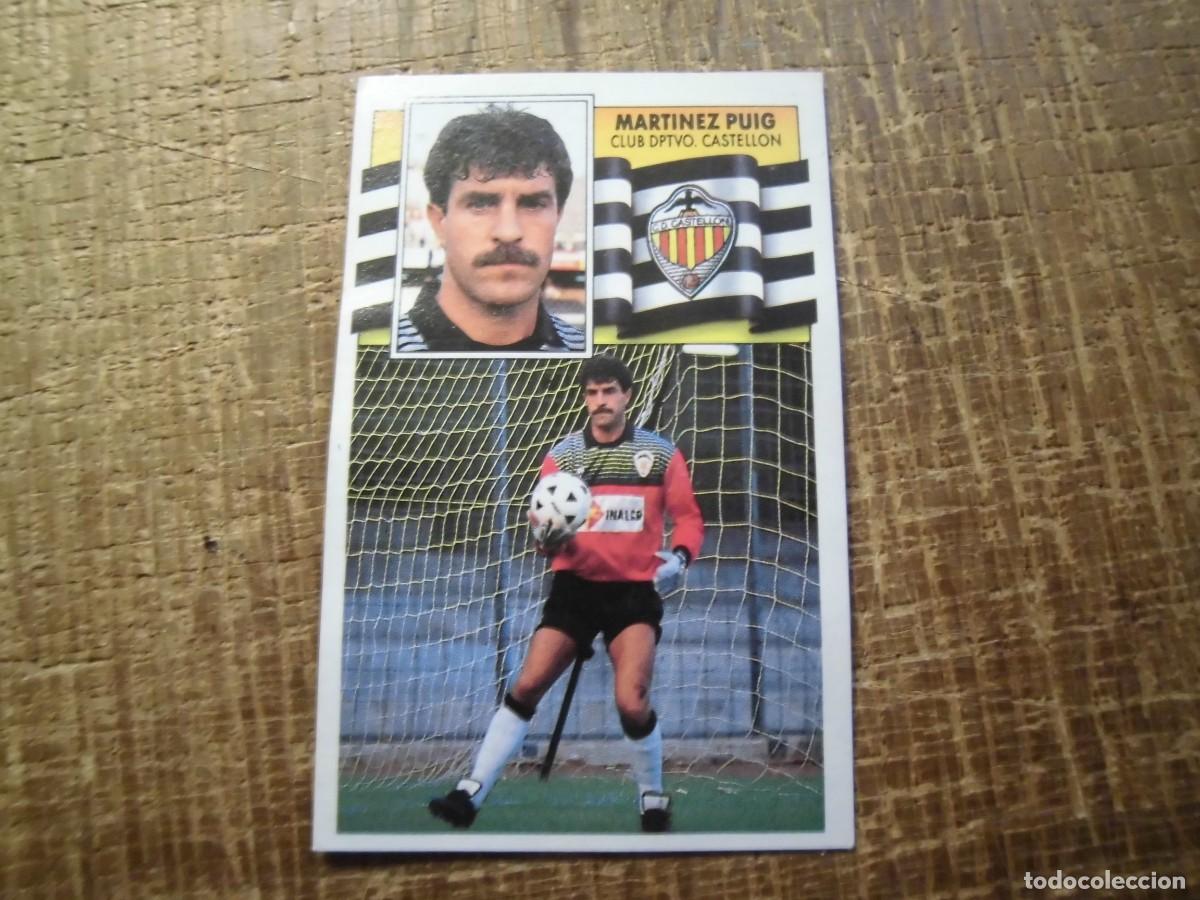 Cromos de f&uacute;tbol: LUICHE CASTELL&Oacute;N LIGA 90-91 EDICIONES ESTE CROMO RECUPERADO