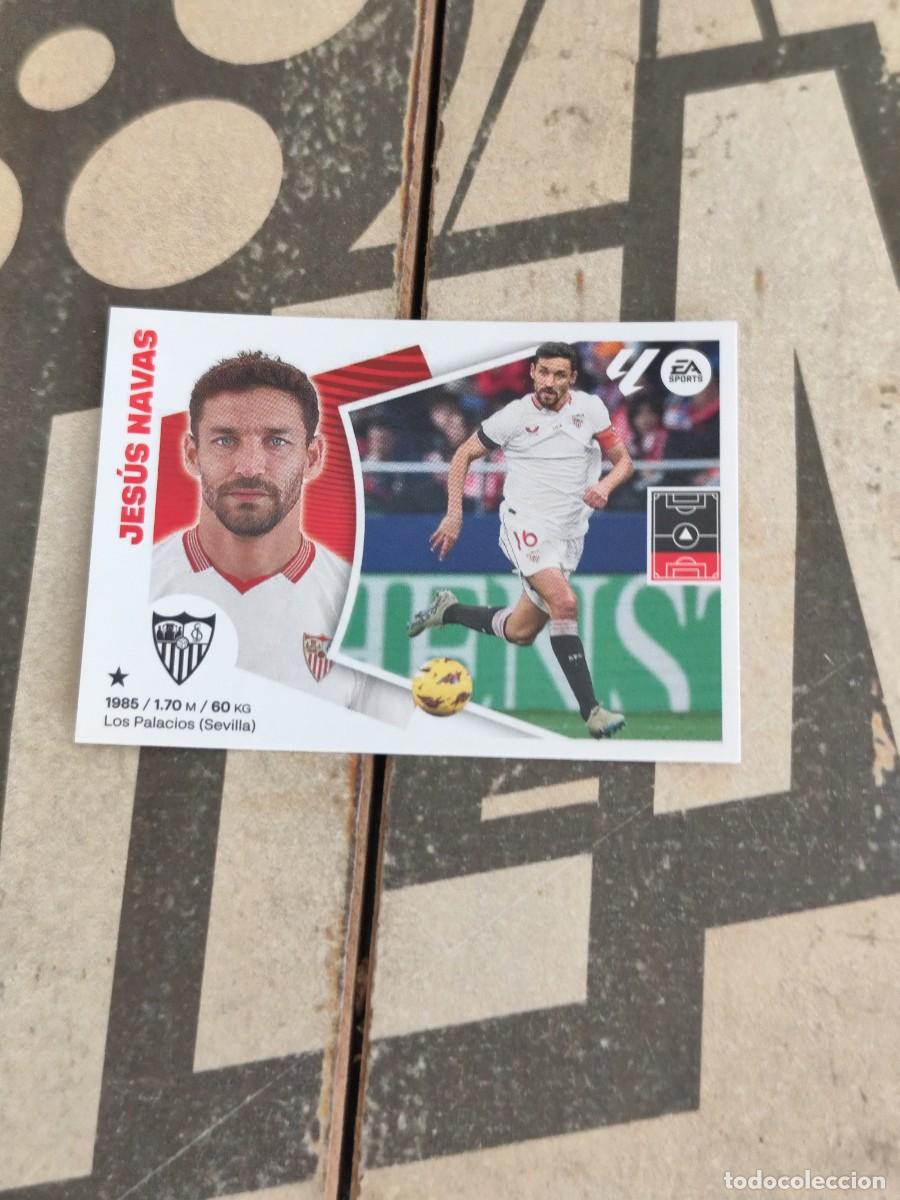 Figurine di Calcio: Jes&uacute;s Navas N&deg; 6 Sevilla Liga Este 24/25 sin pegar