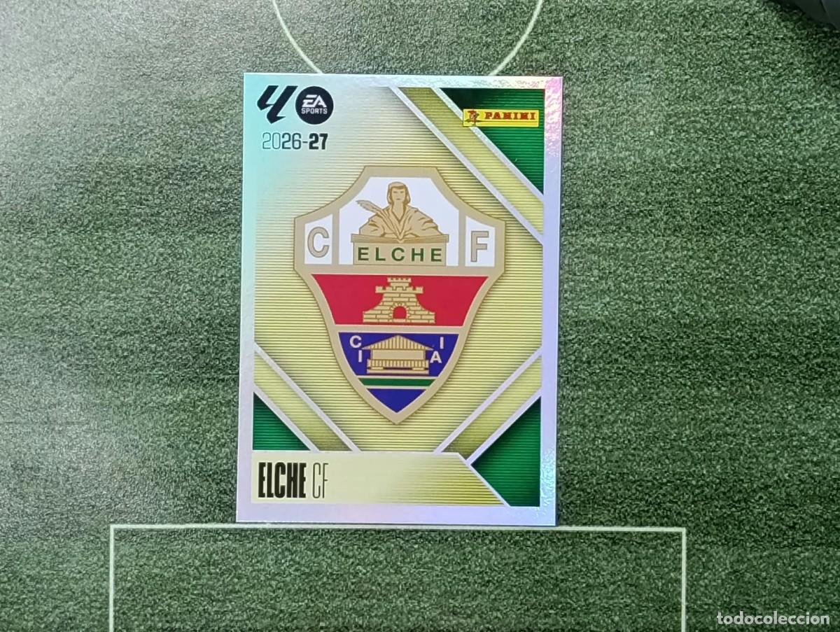 Figurine di Calcio: LIGA ESTE 2026 2027 ESCUDO N&ordm;1 ELCHE CF