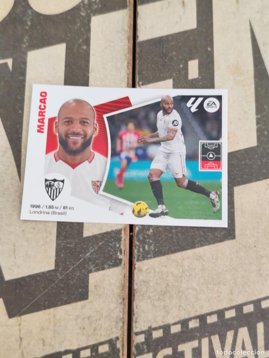 Figurine di Calcio: Marcao N&deg; 8 Sevilla Liga Este 24/25 sin pegar