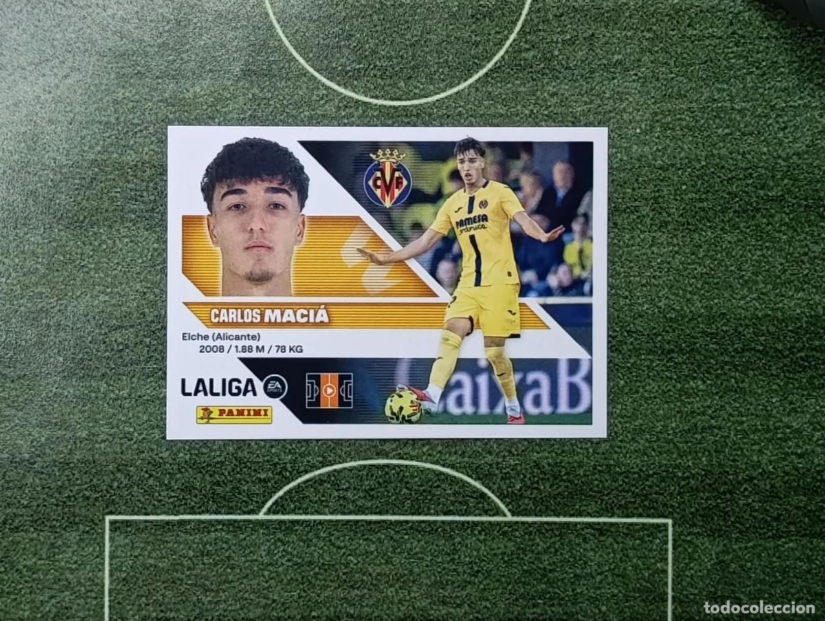 Cromos de f&uacute;tbol: LIGA ESTE 2026 2027 CARLOS MACI&Aacute; N&ordm;13 VILLAREAL CF