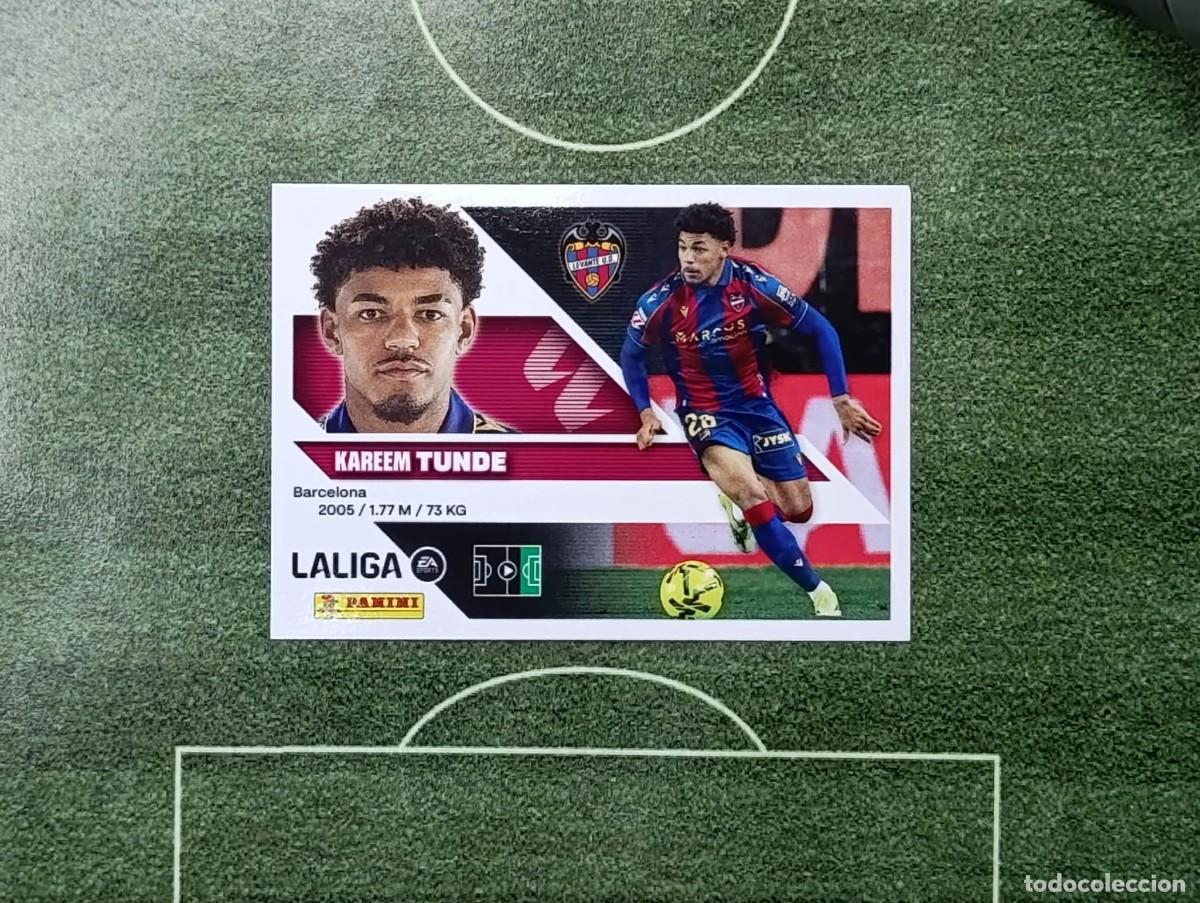 Cromos de f&uacute;tbol: LIGA ESTE 2026 2027 TUNDE N&ordm;16 LEVANTE UD