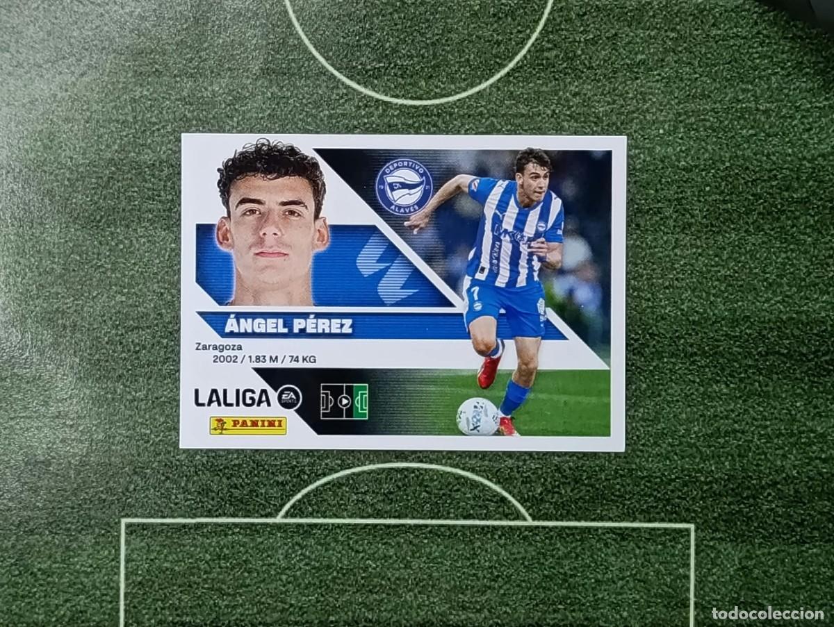 Cromos de f&uacute;tbol: LIGA ESTE 2026 2027 ANGEL PEREZ N&ordm;17 ALAVES