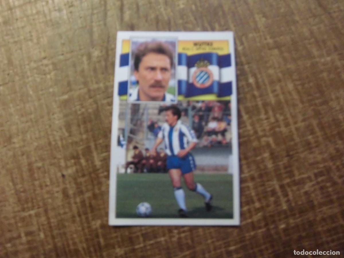 Cromos de f&uacute;tbol: WUTTKE ESPA&Ntilde;OL LIGA 90-91 EDICIONES ESTE CROMO RECUPERADO