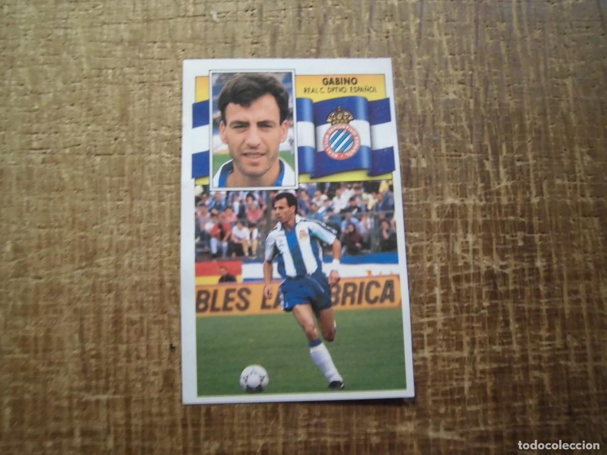 Figurine di Calcio: GABINO ESPA&Ntilde;OL LIGA 90-91 EDICIONES ESTE CROMO RECUPERADO