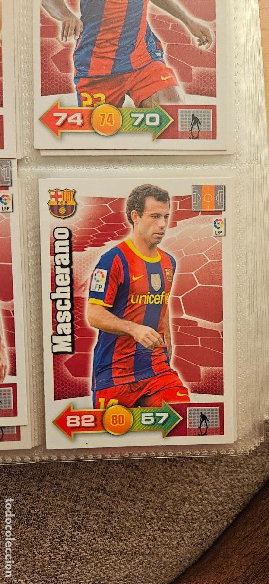 Fu&szlig;ball-Sticker: 63. Marcherano (F.C. Barcelona) adrenalyn 2010 2011 10 11 trading card