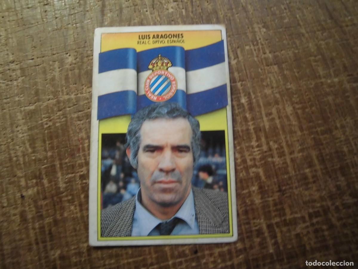 Cromos de Futebol: LUIS ARAGON&Eacute;S ESPA&Ntilde;OL LIGA 90-91 EDICIONES ESTE CROMO RECUPERADO