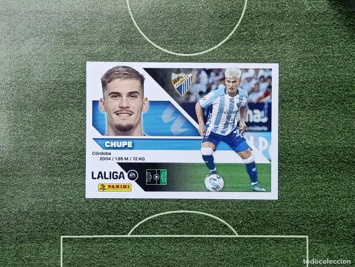 Cromos de f&uacute;tbol: LIGA ESTE 2026 2027 CHUPE N&ordm;20 MALAGA CF