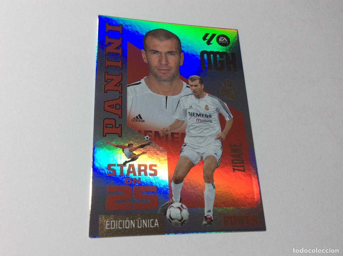Cromos de f&uacute;tbol: 430 ZIDANE REAL MADRID STARS ON 25 2026 2027 26 27 MGK Panini