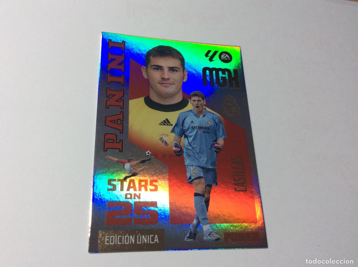 Cromos de f&uacute;tbol: 428 CASILLAS REAL MADRID STARS ON 25 2026 2027 26 27 MGK Panini