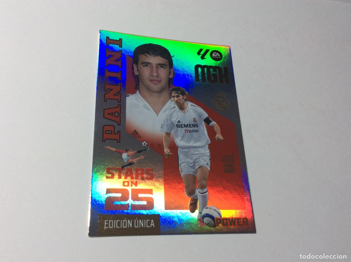 Cromos de Futebol: 426 RAUL REAL MADRID STARS ON 25 2026 2027 26 27 MGK Panini