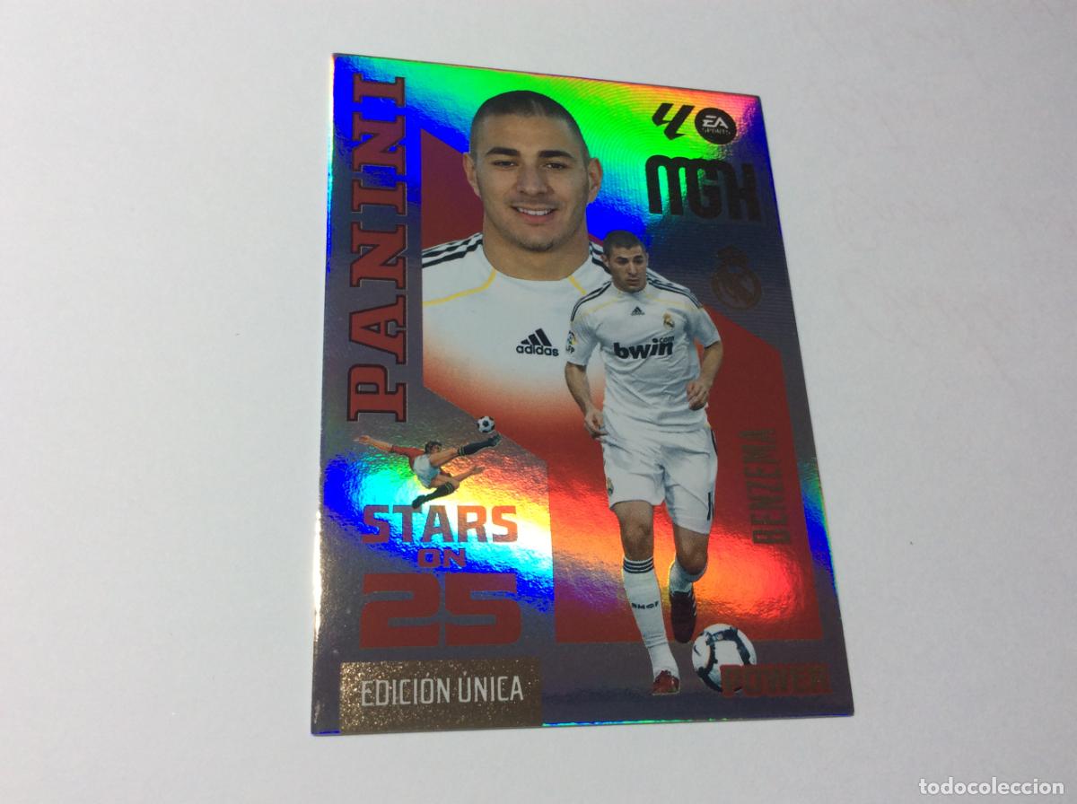 Cromos de Futebol: 441 BENZEMA REAL MADRID STARS ON 25 2026 2027 26 27 MGK Panini