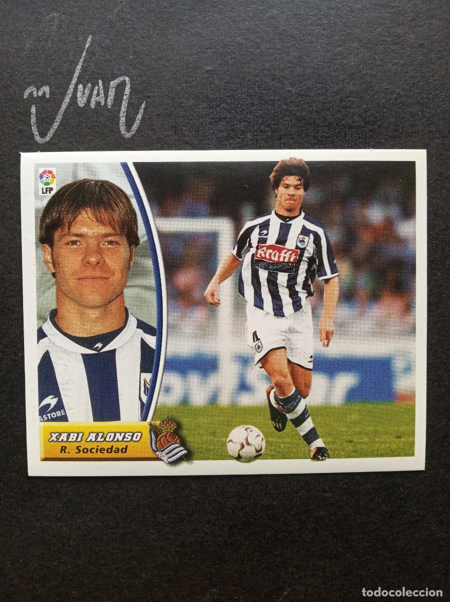 Cromos de Futebol: XABI ALONSO REAL SOCIEDAD ESPA&Ntilde;A ⚽ COLECCIONES ESTE &reg; 2003 2004 LIGA FUTBOL 03 04 SIN PEGAR NUNCA