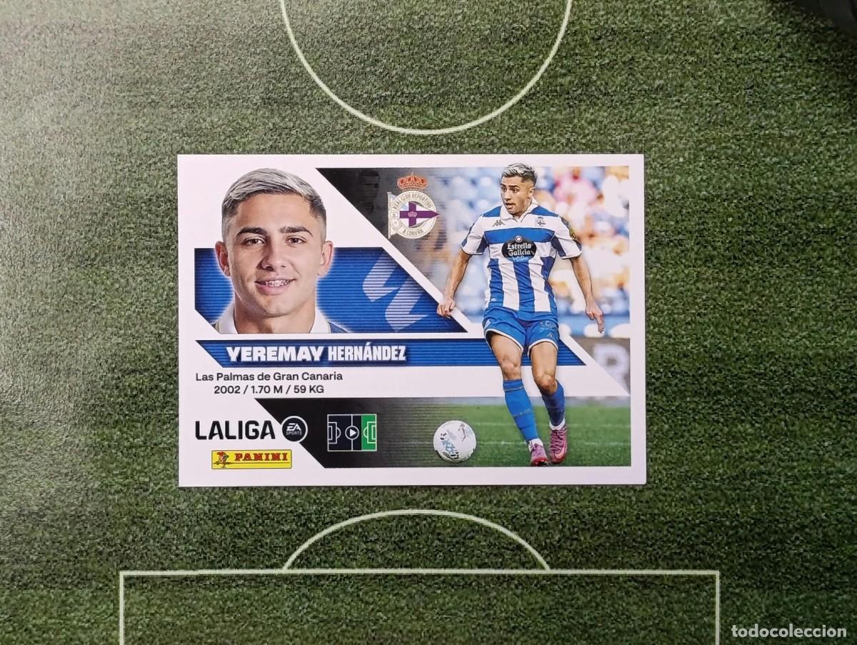 Cromos de Futebol: LIGA ESTE 2026 2027 YEREMAY N&ordm;18 RC DEPORTIVO A CORU&Ntilde;A