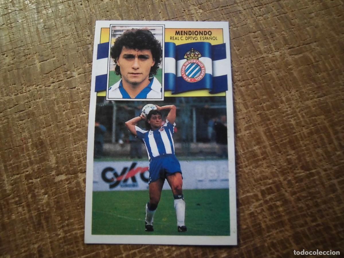 Cromos de Futebol: MENDIONDO ESPA&Ntilde;OL LIGA 90-91 EDICIONES ESTE CROMO RECUPERADO