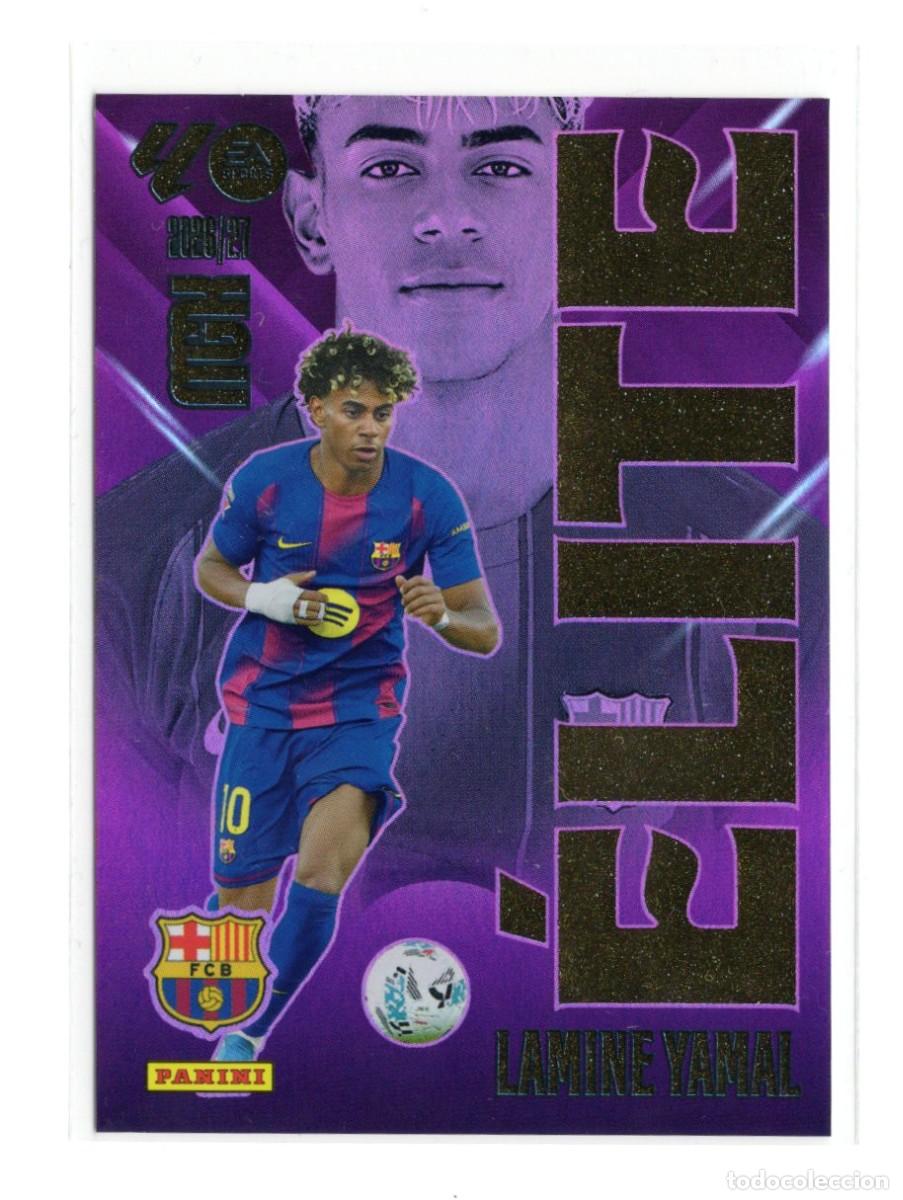 Cromos de Futebol: 9 LAMINE YAMAL ELITE BARCELONA 2026 2027 26 27 LA LIGA PANINI