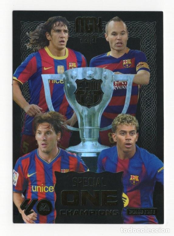 Cromos de Futebol: SPECIAL ONE CHAMPIONS BARCELONA STARS ON 25 POWER EDICION UNICA MEGACRACKS 2026 2027 26 27 MGK