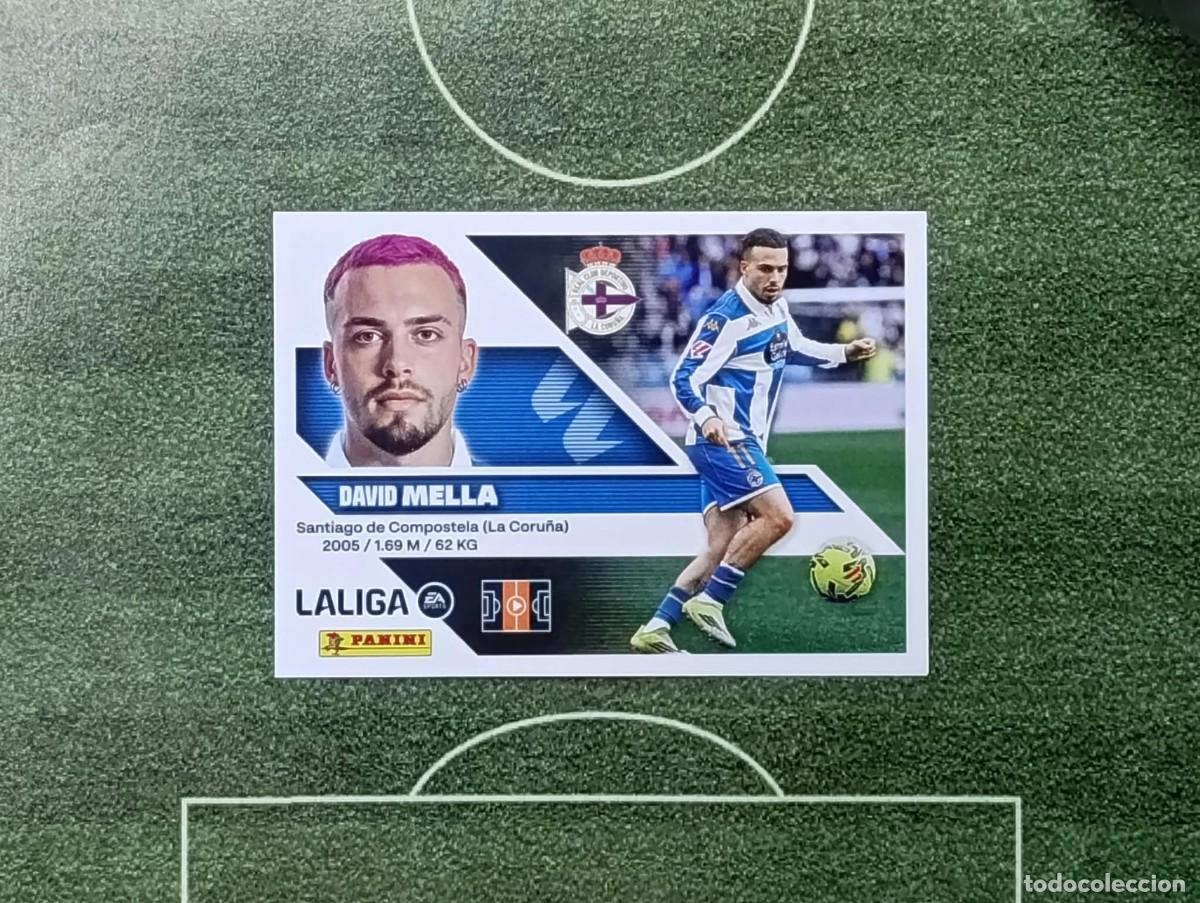 Figurine di Calcio: LIGA ESTE 2026 2027 DAVID MELLA N&ordm;16 RC DEPORTIVO A CORU&Ntilde;A