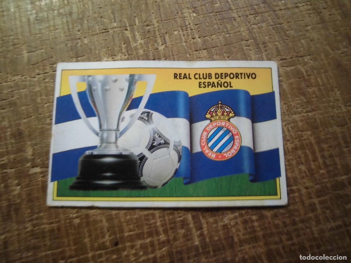 Figurine di Calcio: ESCUDO ESPA&Ntilde;OL LIGA 90-91 EDICIONES ESTE CROMO RECUPERADO