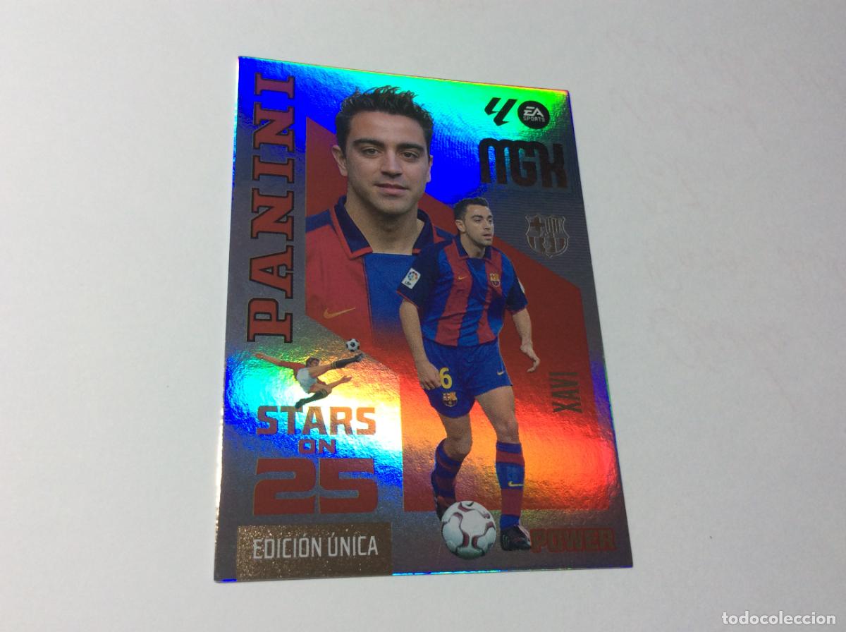 Cromos de f&uacute;tbol: 427 XAVI FC BARCELONA STARS ON 25 2026 2027 26 27 MGK Panini