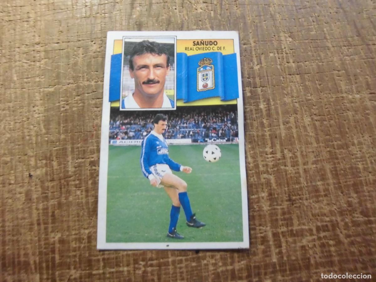 Cromos de f&uacute;tbol: SA&Ntilde;UDO REAL OVIEDO LIGA 90-91 EDICIONES ESTE CROMO RECUPERADO