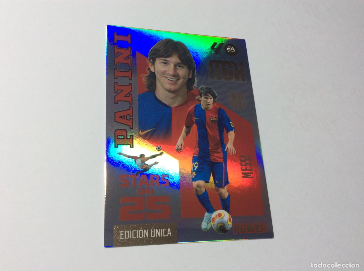 Cromos de f&uacute;tbol: 440 MESSI FC BARCELONA STARS ON 25 2026 2027 26 27 MGK Panini