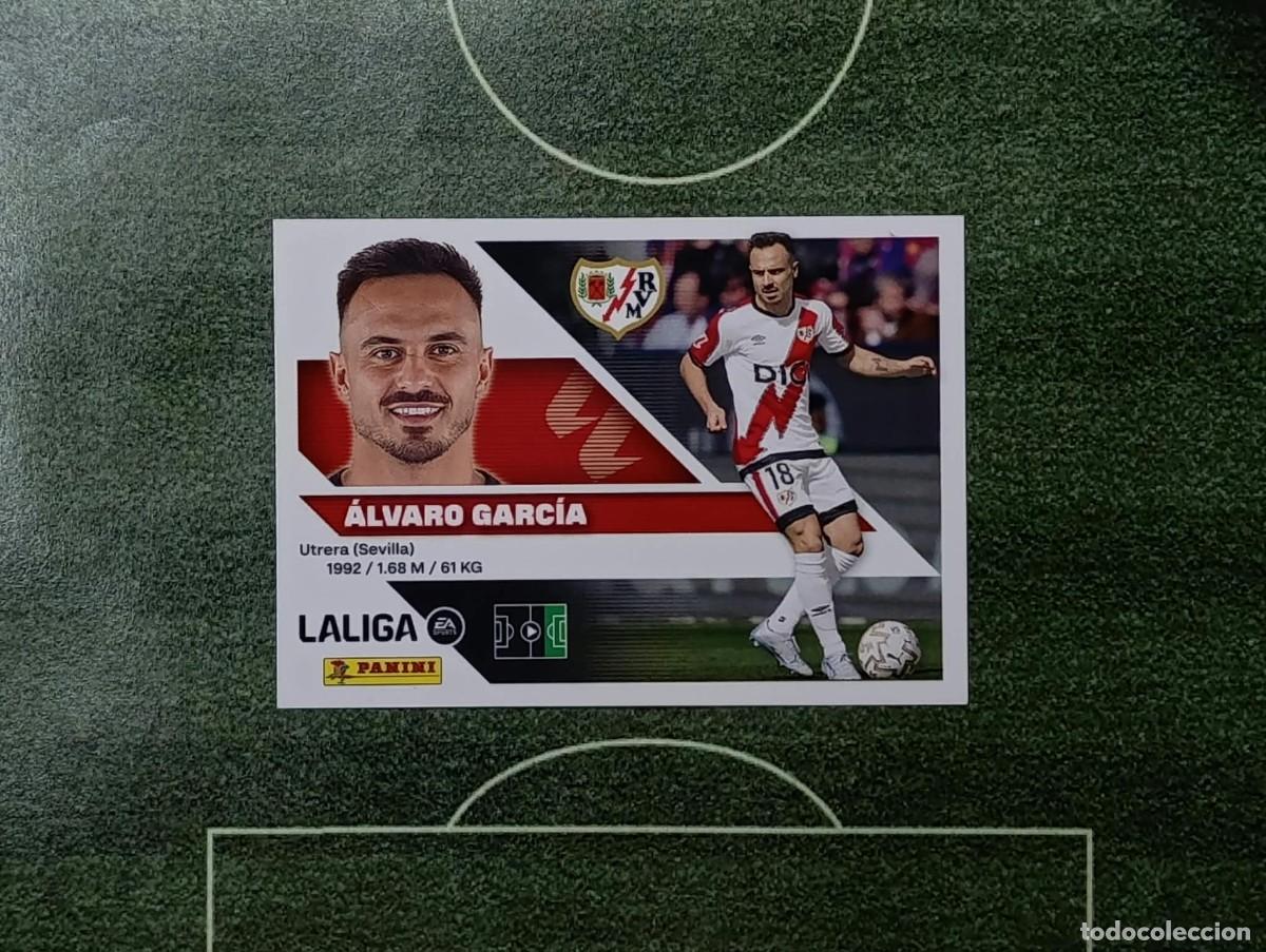 Cromos de f&uacute;tbol: LIGA ESTE 2026 2027 ALVARO GARCIA N&ordm;18 RAYO VALLECANO