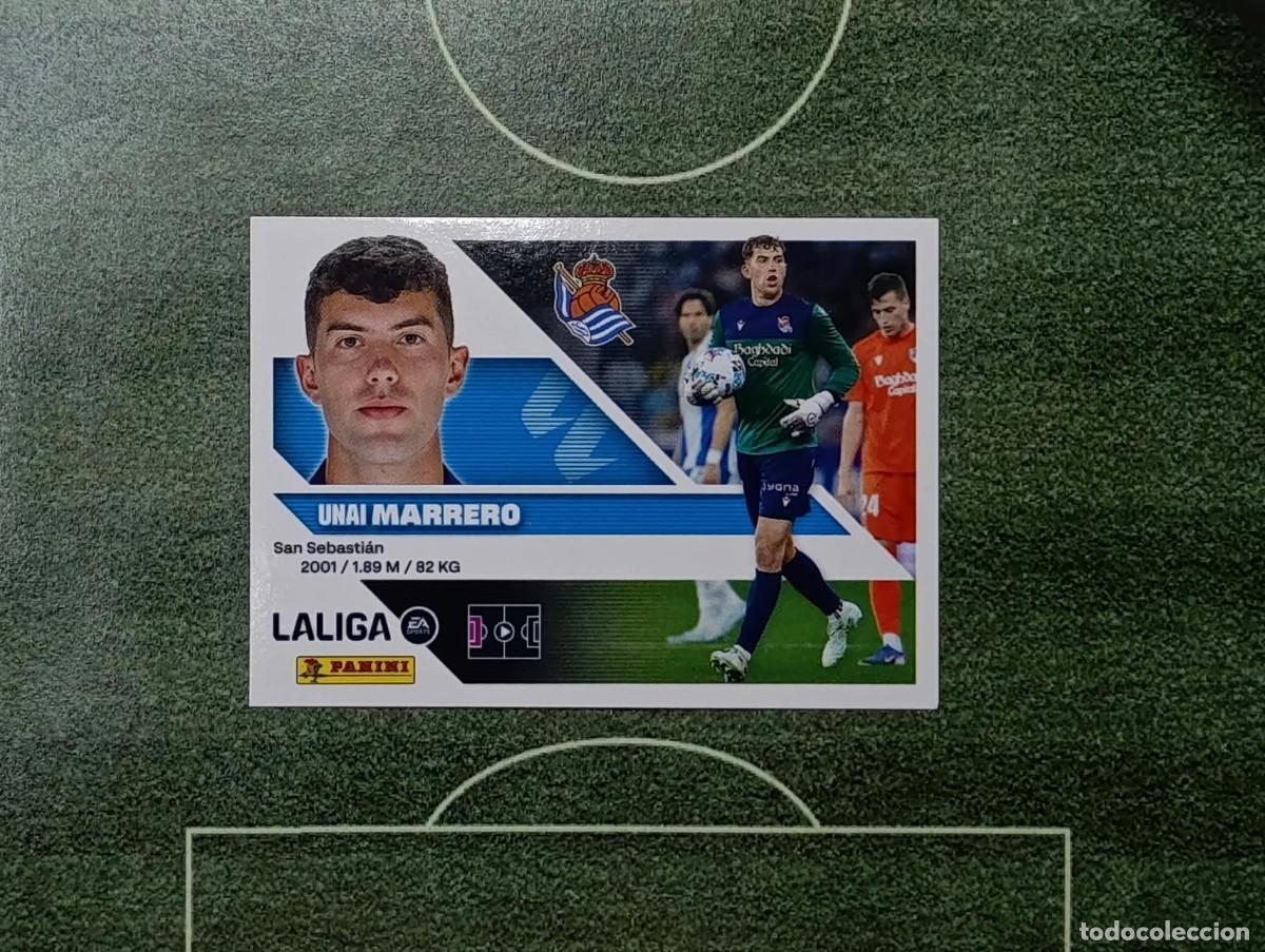 Cromos de f&uacute;tbol: LIGA ESTE 2026 2027 UNAI MARRERO N&ordm;4 REAL SOCIEDAD