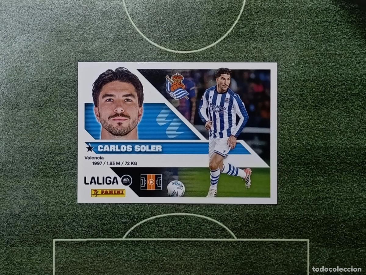 Cromos de f&uacute;tbol: LIGA ESTE 2026 2027 CARLOS SOLER N&ordm;14 REAL SOCIEDAD