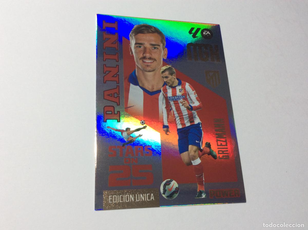 Cromos de f&uacute;tbol: 443 GRIEZMANN ATLETICO MADRID STARS ON 25 2026 2027 26 27 MGK Panini