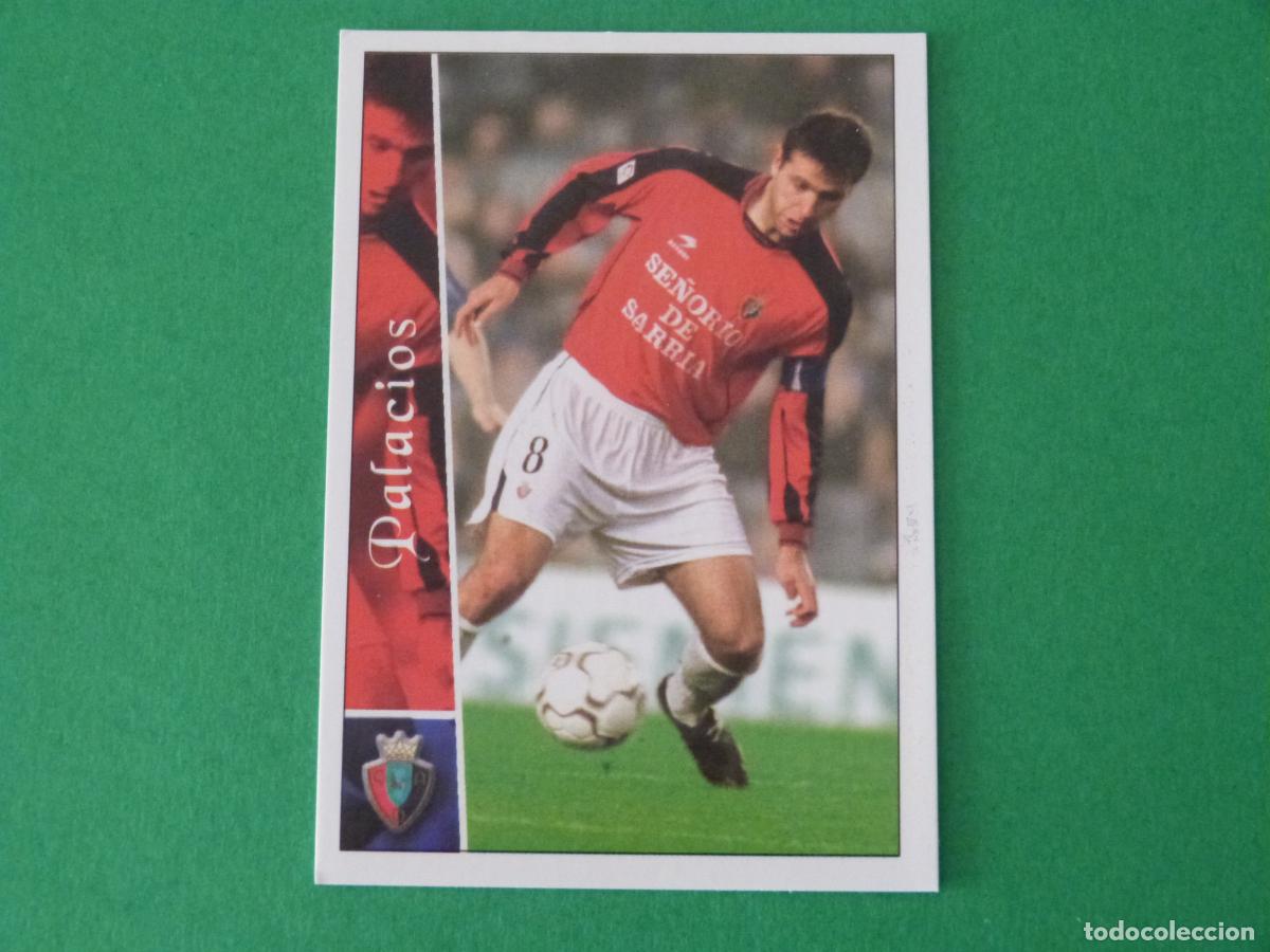 Cromos de f&uacute;tbol: TRADING CARD FUTBOL PALACIOS AT. OSASUNA N&ordm; 446 FICHAS LIGA MUNDICROMO 2002-2003/02-03