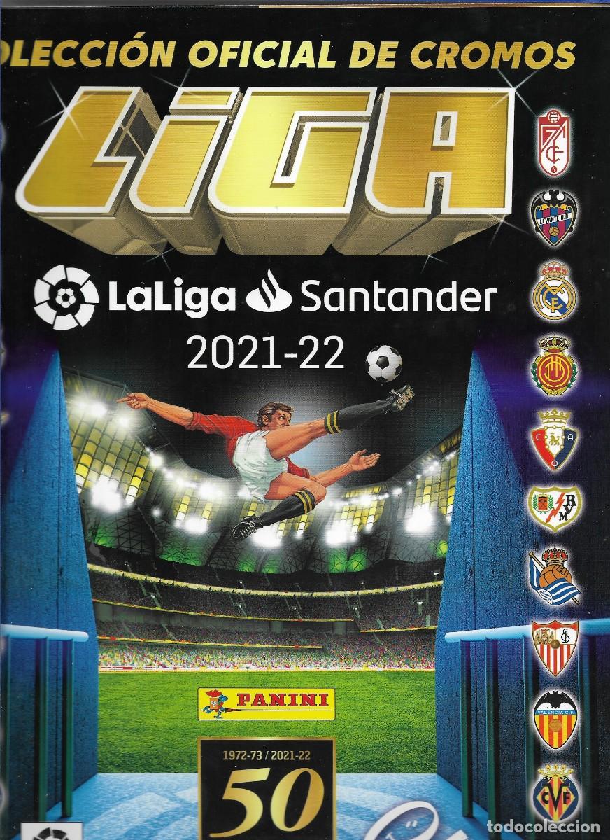 Cromos de f&uacute;tbol: LIGA ESTE 2021/22 COLECCION COMPLETA +ALBUM +CONMMEMORATIVOS+F. INVIERNO+LOS CROMOS DE LOS 20 EQUI