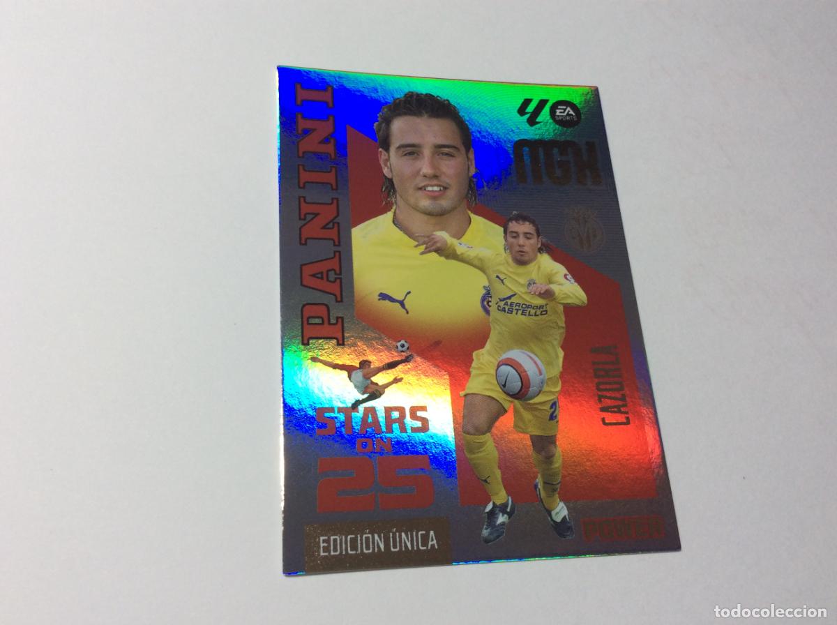 Cromos de f&uacute;tbol: 438 CAZORLA VILLARREAL STARS ON 25 2026 2027 26 27 MGK Panini